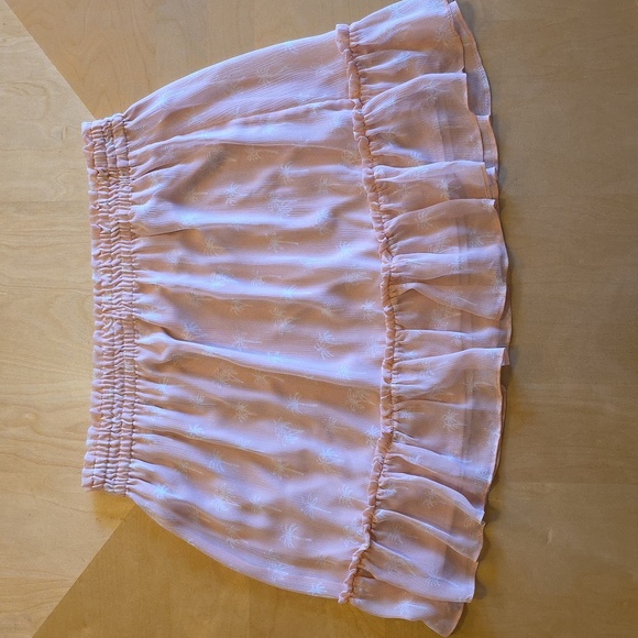 LC- Lauren Conrad- Smocked Waist Flounce Skirt. Size XXL - Picture 5 of 5